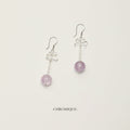 Clear Quartz Drop Earrings | 925 Sterling Silver