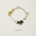 Citrine & Pearl Bracelet | Mixed Gemstones