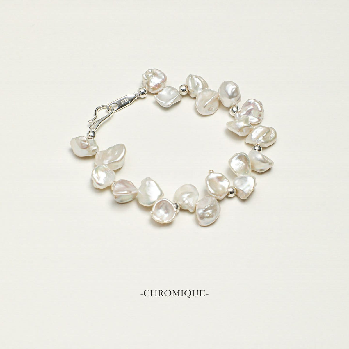 Petal Bead Bracelet | 925 Sterling Silver