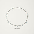 Topaz Drop Necklace | 925 Sterling Silver