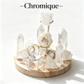 Natural Citrine Red Jasper Crystal Specimen Desktop Home Decor