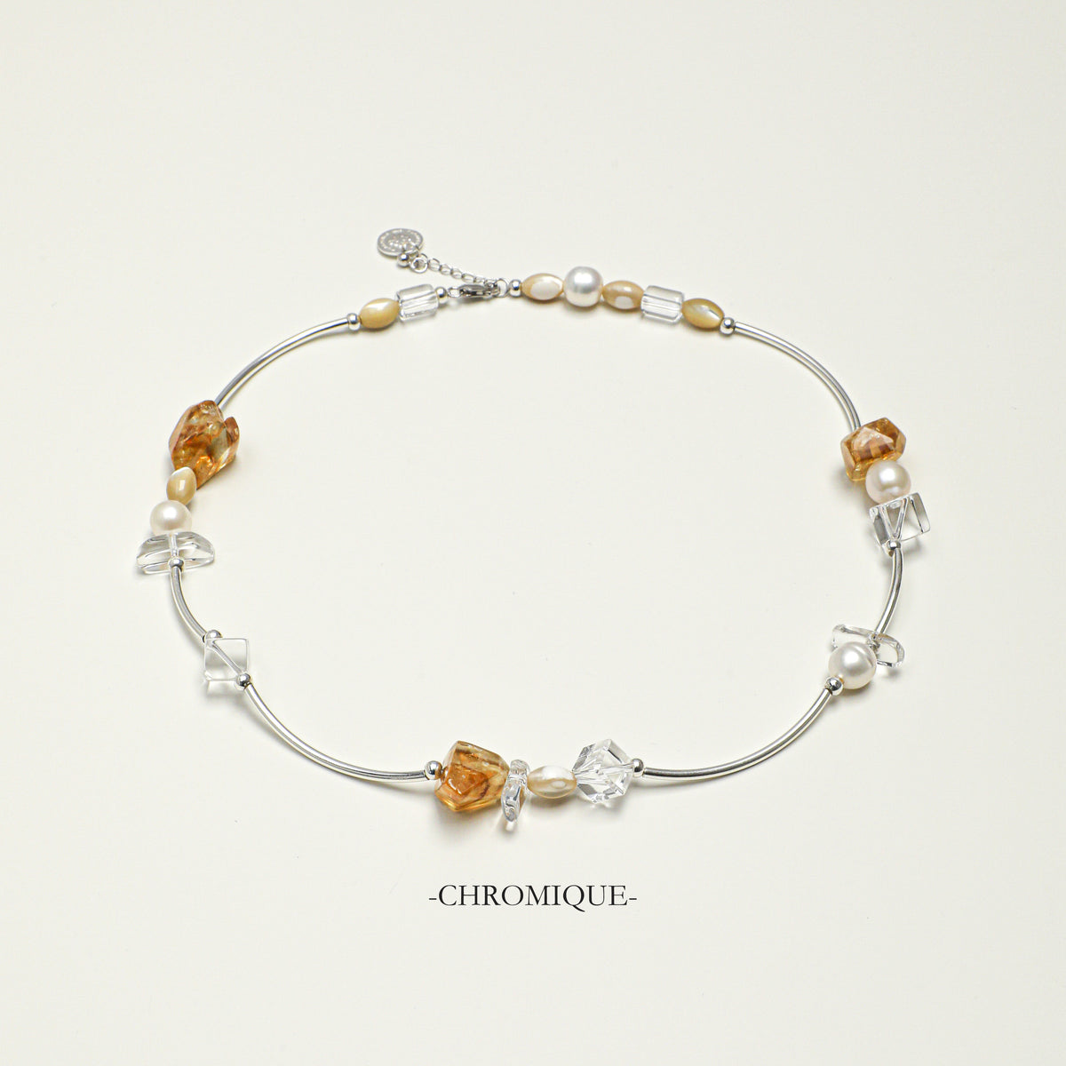 Brazilian Citrine Necklace | 46 + 3 cm Extender