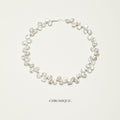 Petal Bead Necklace | 925 Sterling Silver
