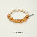 Natural Lapis Lazuli & Pearl Bracelet